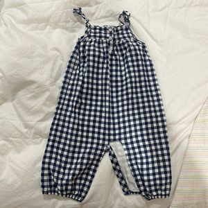 BabyGAP gingham romper